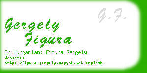 gergely figura business card